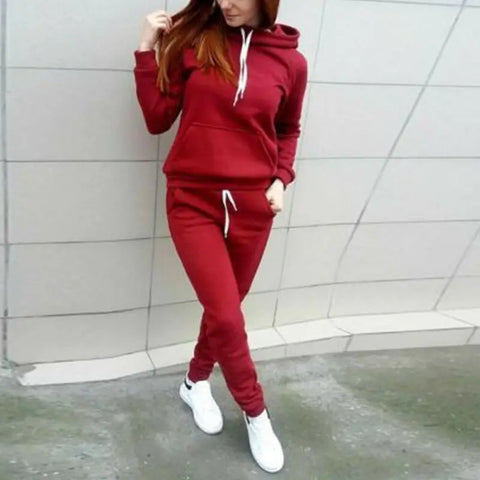 Woman's Hoodie Tracksuit