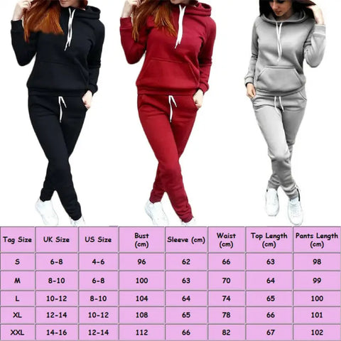 Woman's Hoodie Tracksuit