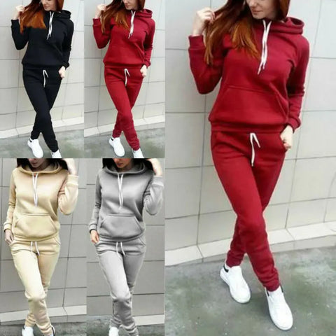 Woman's Hoodie Tracksuit